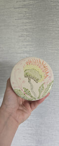 Bloom Within – Hand-Painted Ceramic Lidded Bowl