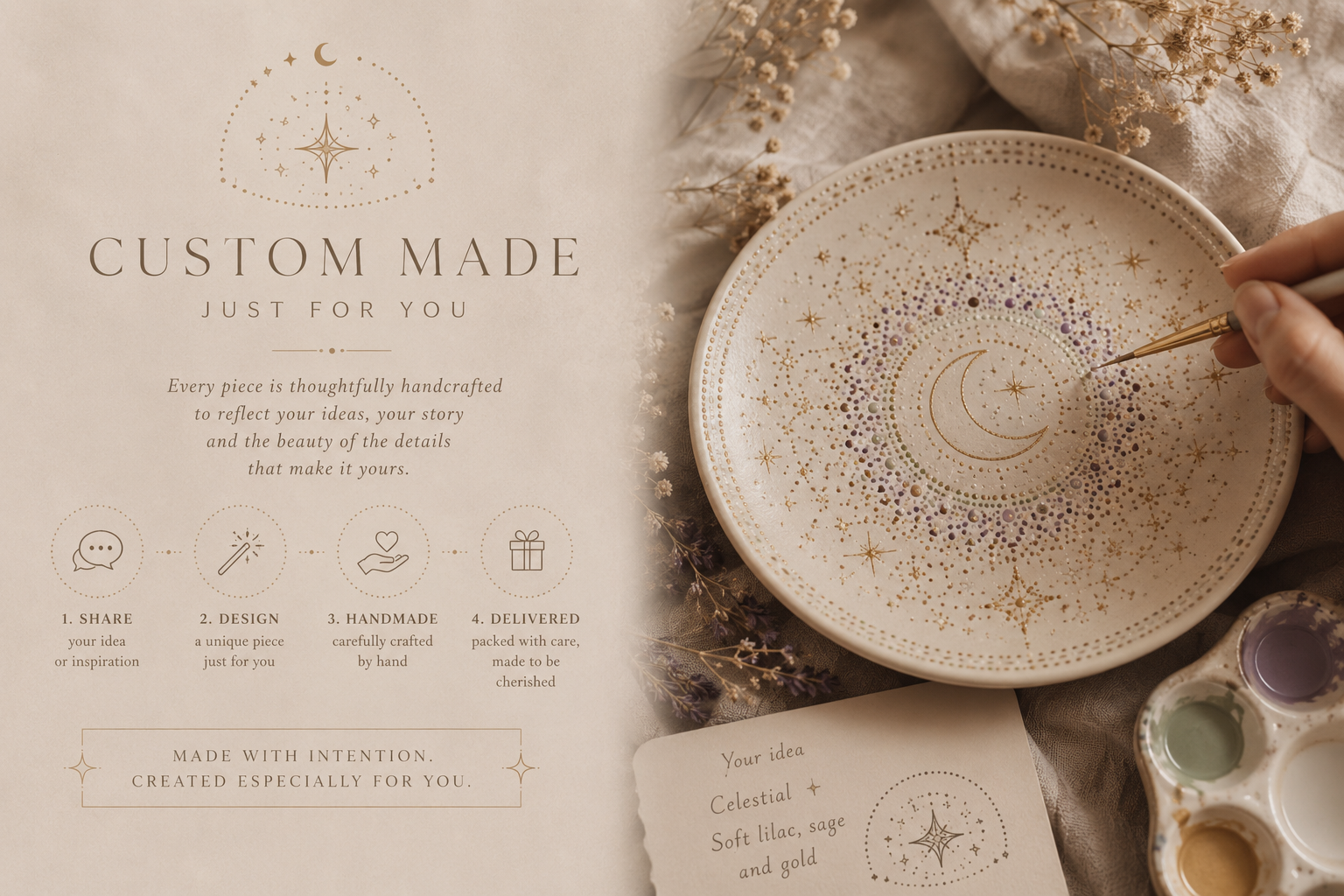 Custom Ceramic Commission Deposit