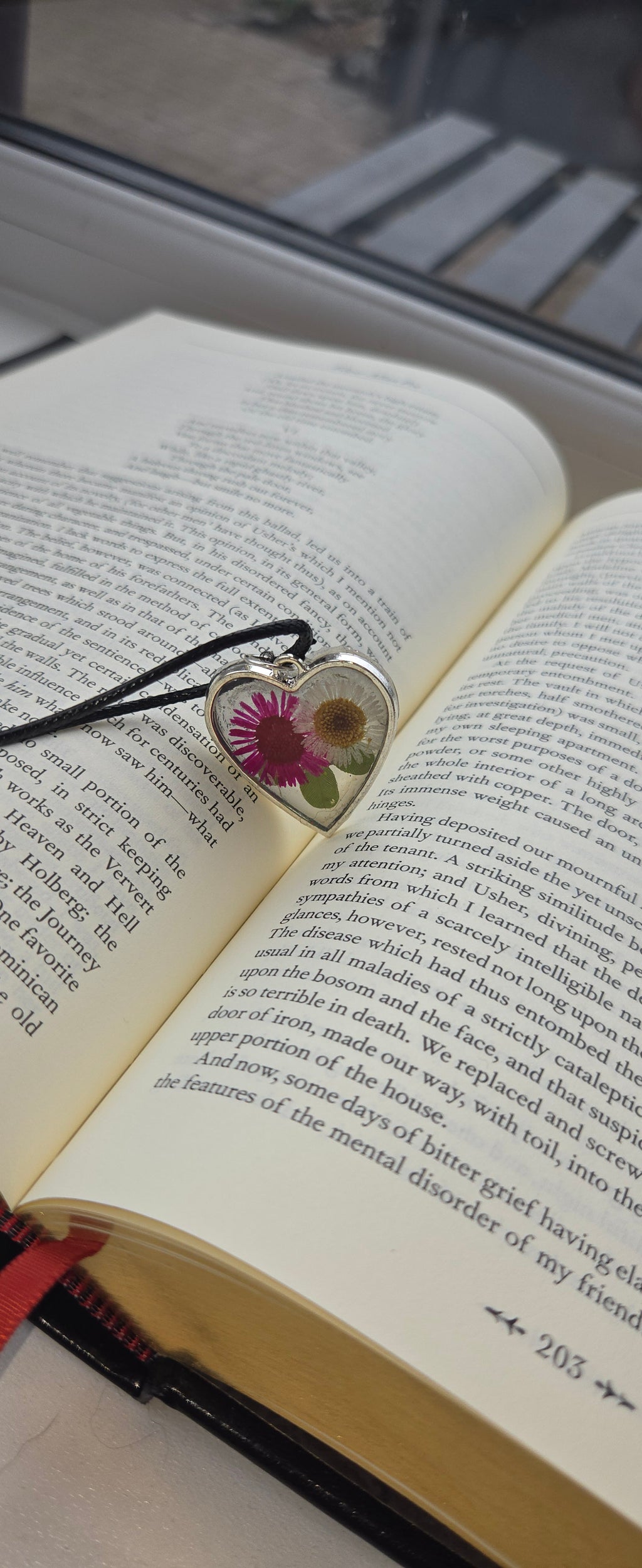 Wildflower Heart Necklace